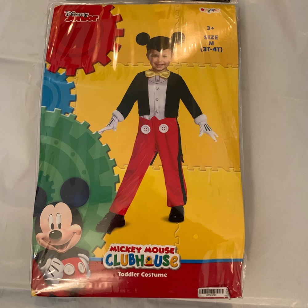 Mickey Mouse toddler costume 3T/4T